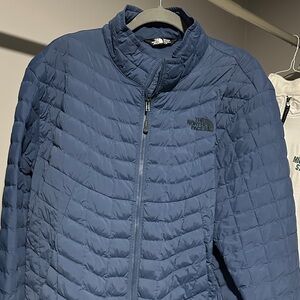 The North Face Men's Blue Puffer Jacket